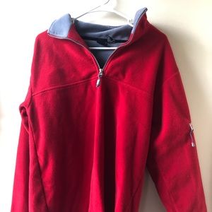 Footlocker fluffy quarter zip jacket